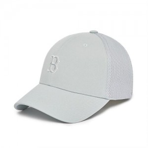 MLB Basic Flex Baseball Caps Grey | Australia_MLB35158