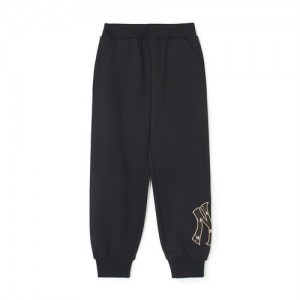 MLB Dia Monogram Pants Bottoms Black | Australia_MLB18905