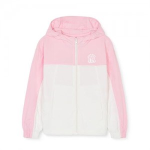 MLB Outdoor Color Blocked Wj Outerwear Pink | Australia_MLB30357