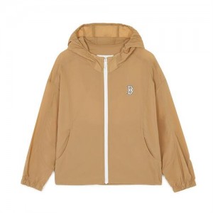 MLB Outdoor Hotsummer Wj Outerwear Beige | Australia_MLB41299